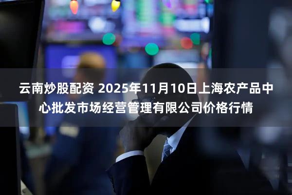 云南炒股配资 2025年11月10日上海农产品中心批发市场经营管理有限公司价格行情